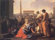 Poussin, The Holy Family in Egypt